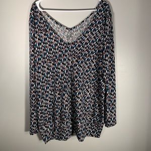NWT Lane Bryant long sleeved blouse
